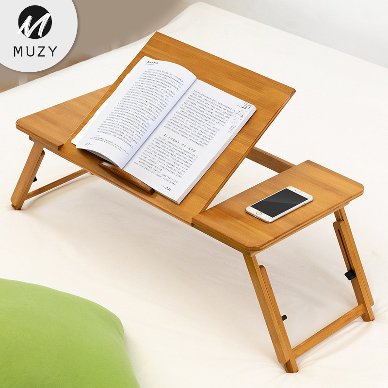 Muzy Meja Lipat Portable Meja Belajar Anak Meja Kantor Fleksibel Meja Makan Meja Laptop HML103