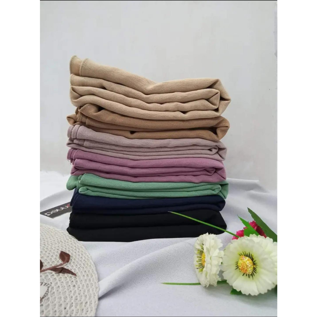 Pasmina Crinkle/ Jilbab Pasmina/ Hijab Pasmina/ Azzale Pasmina by Ennea