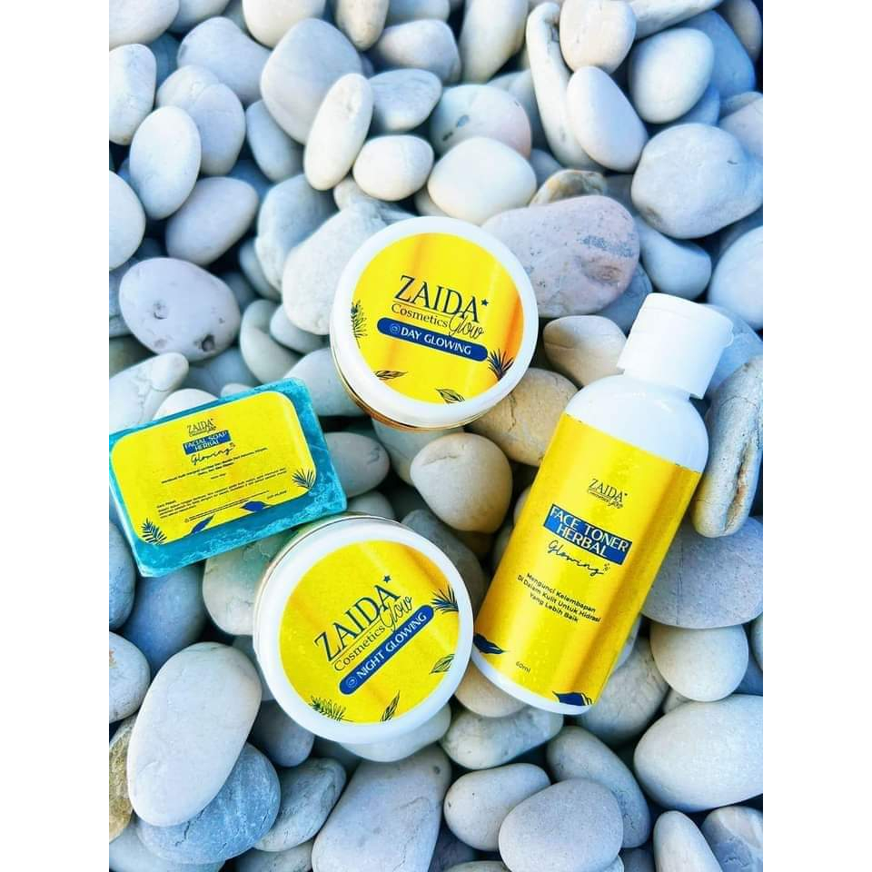 Paket Skincare Herbal Glowing Ekonomis ZAIDA