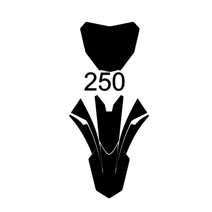 DECAL CUSTOM SPAKBOR DAN PPN CRF 250