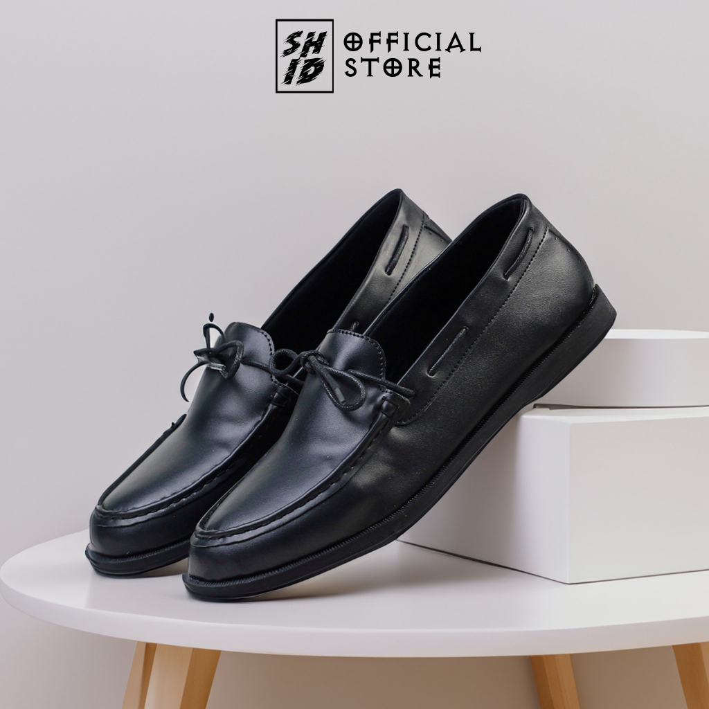 SHID Sepatu Formal Kerja Pria Pantofel - Elder Hitam