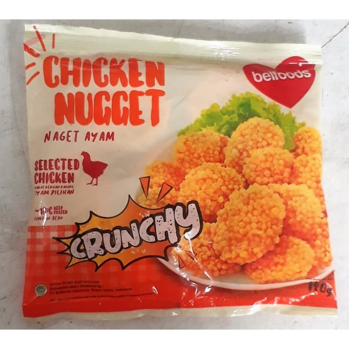 

Belfoods Chicken Nugget Crunchy 140gr