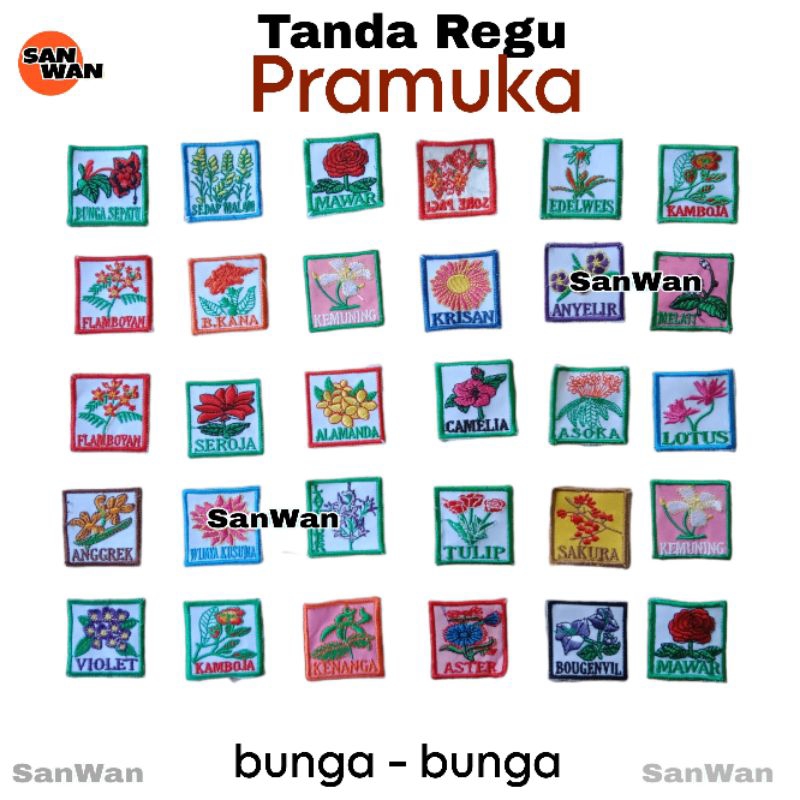 Bet Regu Bunga Pramuka Perempuan