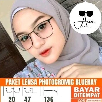 Paket Kacamata Photocromic kode 1157