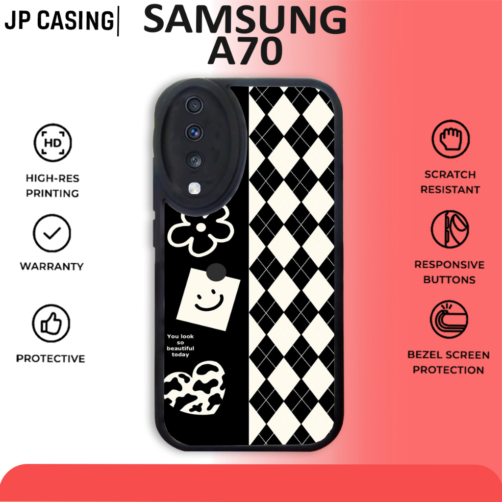 Case Samsung A70 [ CUTE 03 ] Casing Hp Samsung A70 Hardcase Softcase Premium Glossy