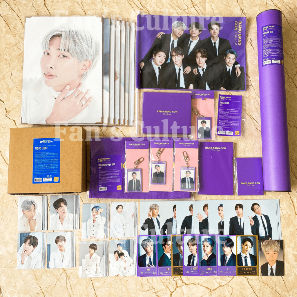 [READY] BTS Bang Bang Con (BBC) LIVE MERCH - Premium Photo/Image Flag/Poster/Moodlight Festa/Keyring
