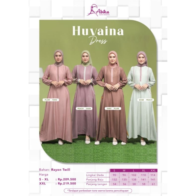 Moslem Ori Gamis Busui Friendly Huvaina Dress By Abika (Ready Please Cekstok)