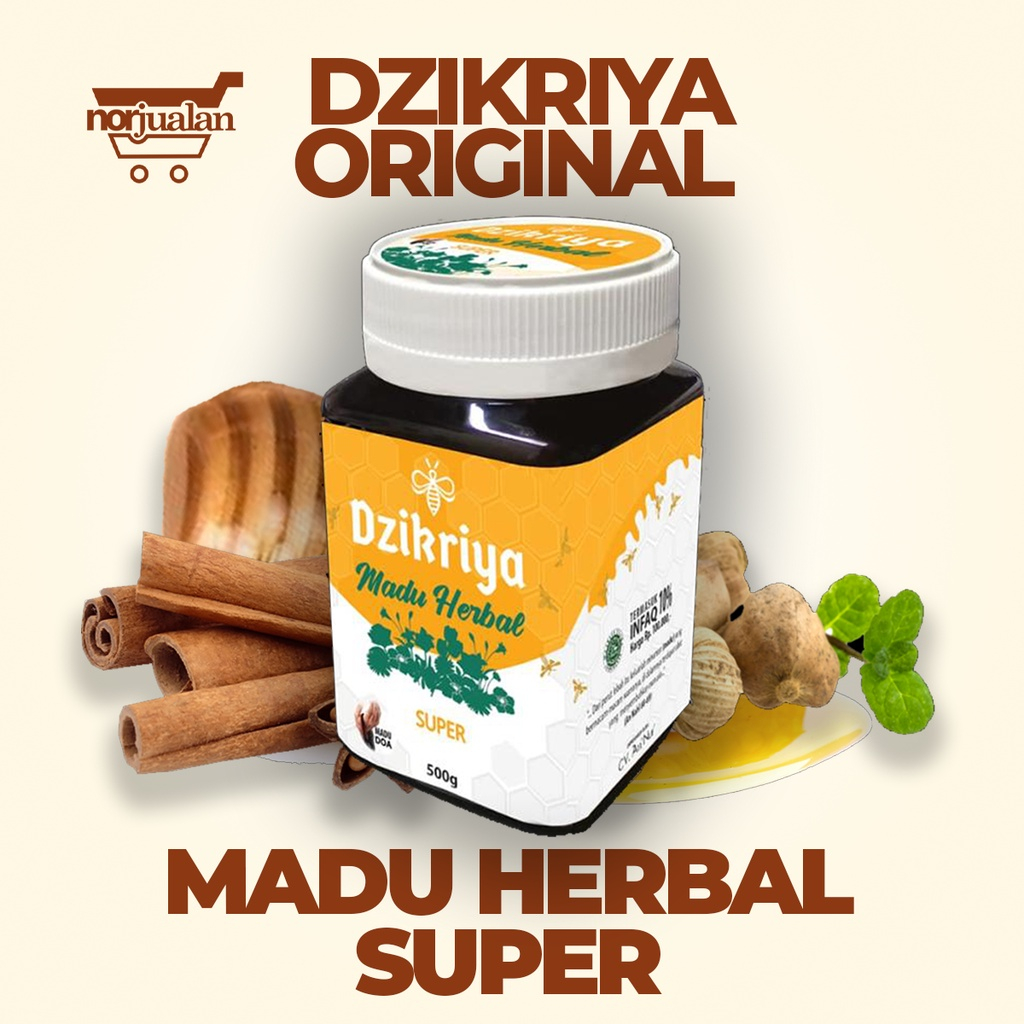 

ASLI 100% MADU DZIKRIYA HERBAL SUPER (MANIS) KEMASAN BARU