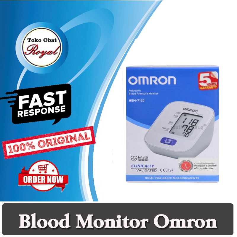 Blood Monitor Omron Alat Tes Tensi Darah