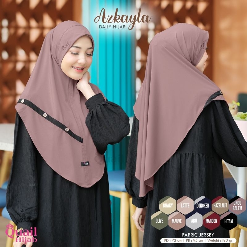 Azkayla Ori Quail hijab