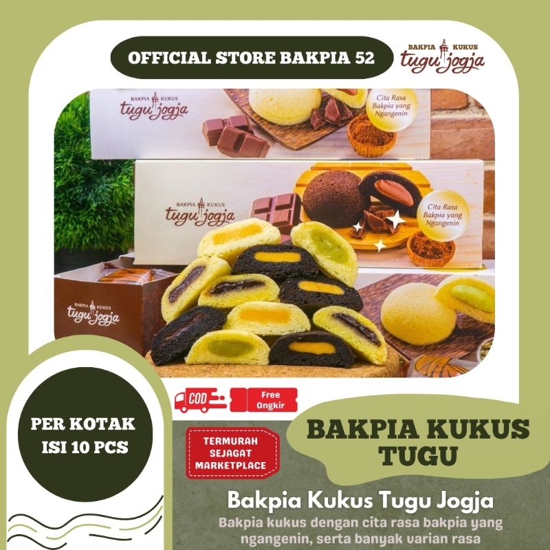 

(TERMURAH) Bakpia Kukus Tugu Asli