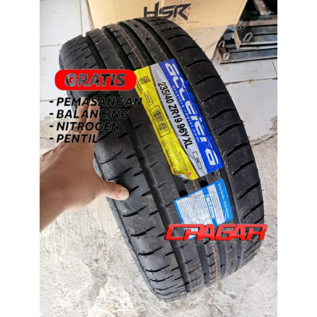 Ban Mobil 235/40 R19 ACCELERA PHI 235 40 Ring 19 Tubles Murah