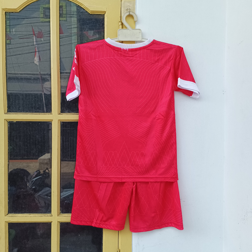 SETELAN B AJU BOLA ANAK LIVERPOOL HOME PRINTING/JERSEY BAJU LIVERPOOL MERAH USIA 5-12THN