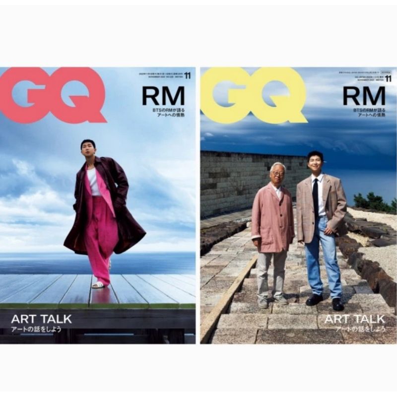 OFFICIAL BTS RM x GQ JAPAN MAGAZINE OCT 2023