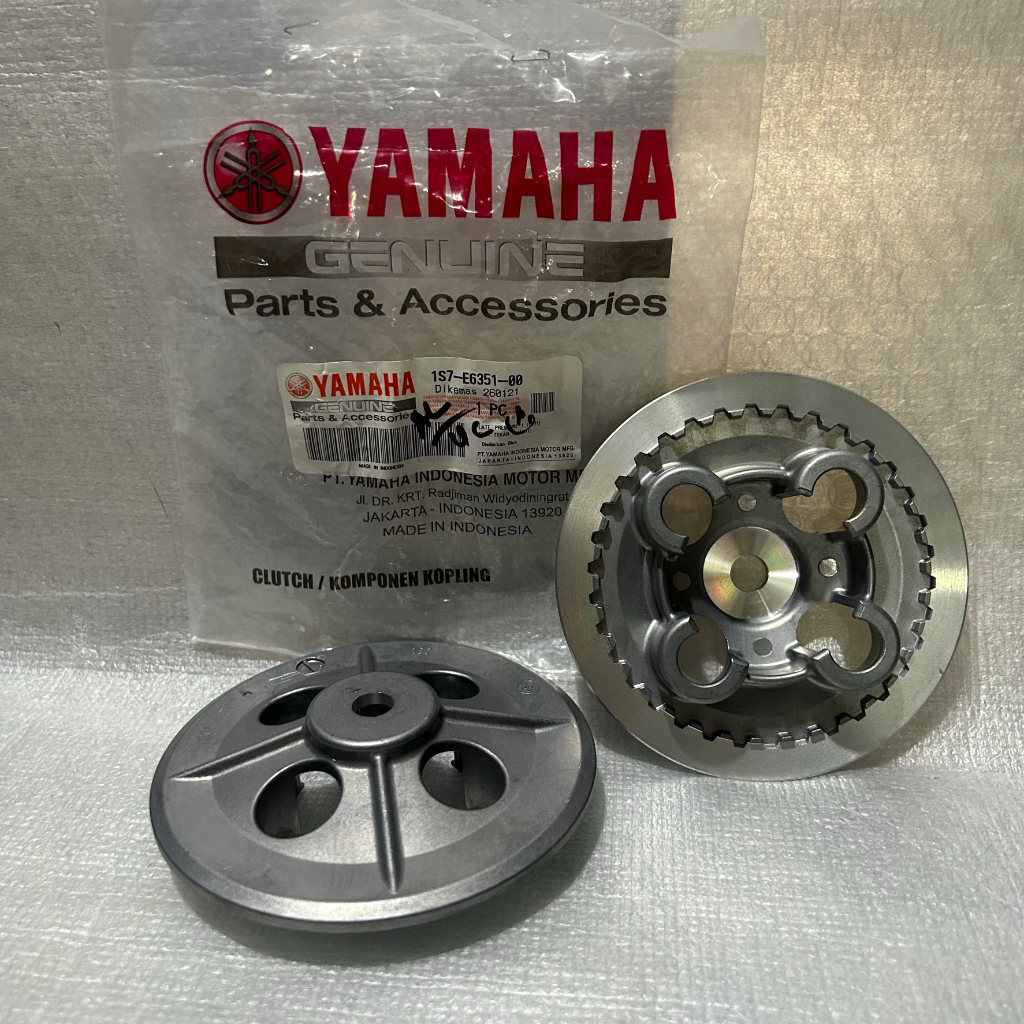 Lawan Kaki Empat 4 Plate Pressure Jupiter MX Old 1S7 Yamaha Original