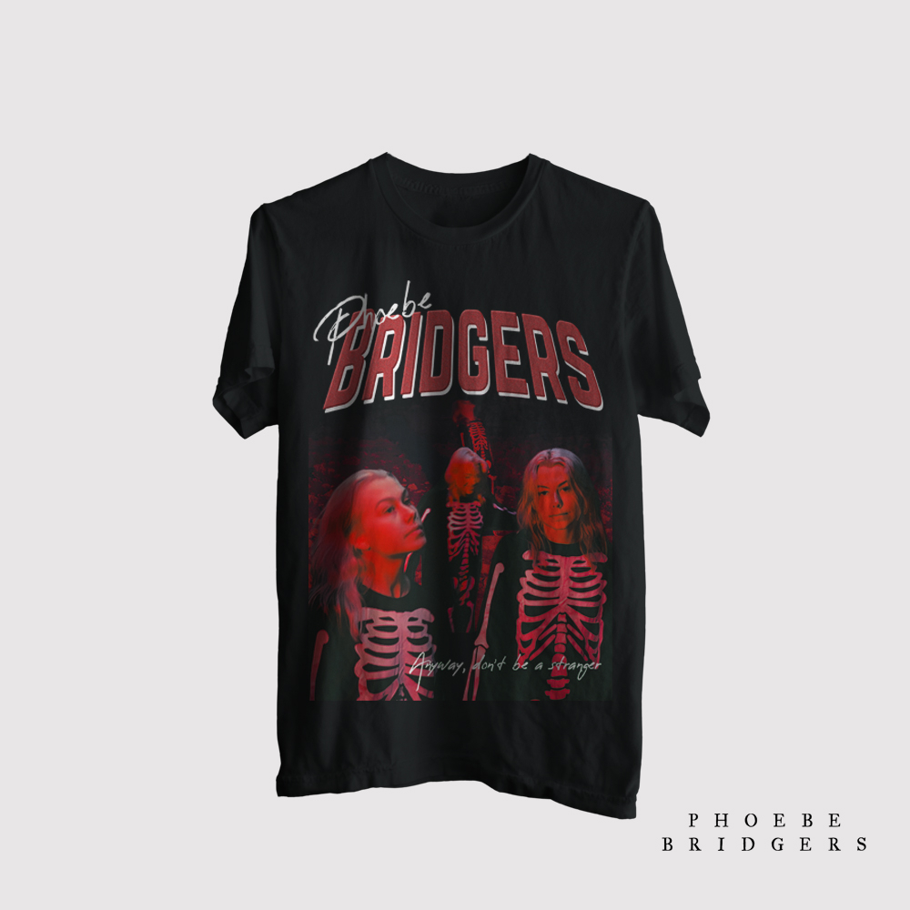 Kaos Phoebe Bridgers - Rap Tee