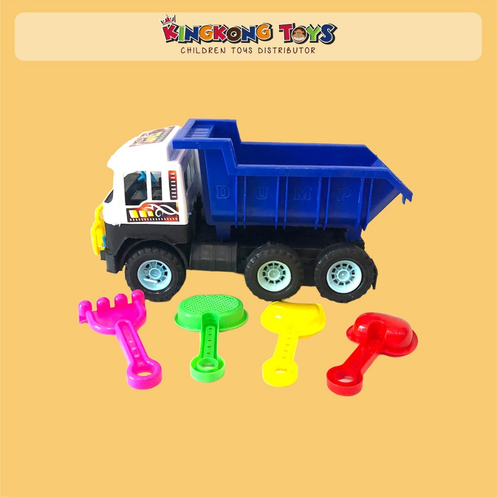 Mainan Truck + Skop/ Mainan Mobil Excavator / Mainan Edukasi / Mainan Anak Truck Excavator / 1501020