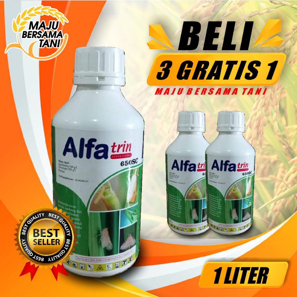 ALFATRIN 1liter INSEKTISIDA SIPERMETRIN/DIMEHIPO/PEREKAT