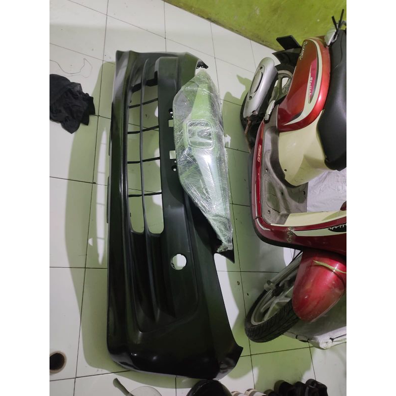 bumper depan honda brio satya 2014