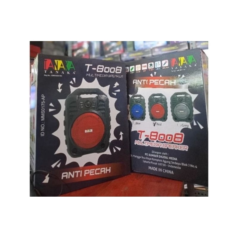 Speaker Multimedia Tanaka T-8008 Anti Pecah