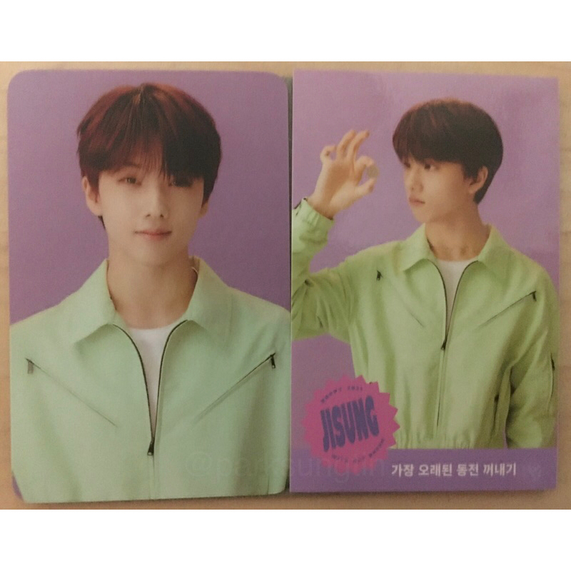 photocard jisung Benefit ktown4u sg’21