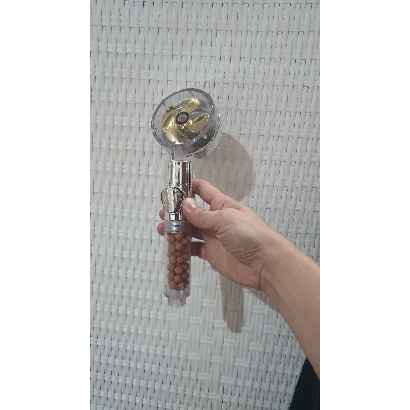 Kepala Shower Turbo/ Kepala Shower Kipas Kamar Mandi
