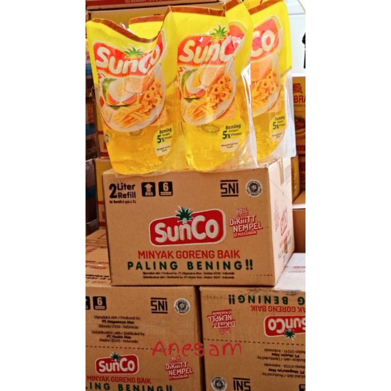 

TERMURAH - Minyak Goreng SUNCO Kemasan 2 Liter