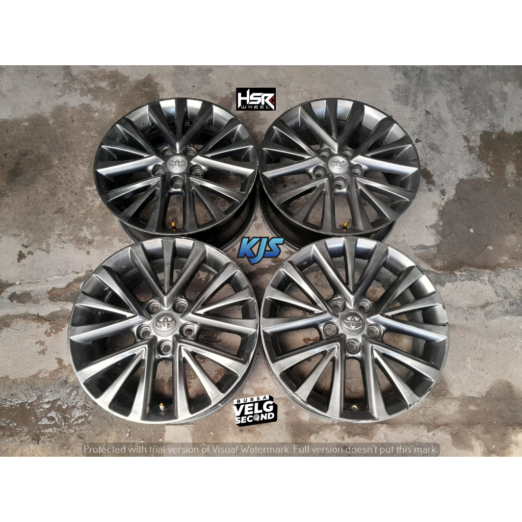 Velg mobil seken model REPLIKA CAMRY R17X7 5X114,3 GREY