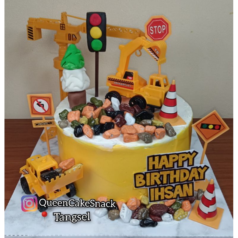 

Kue Ultah excavator Mobil Alat berat