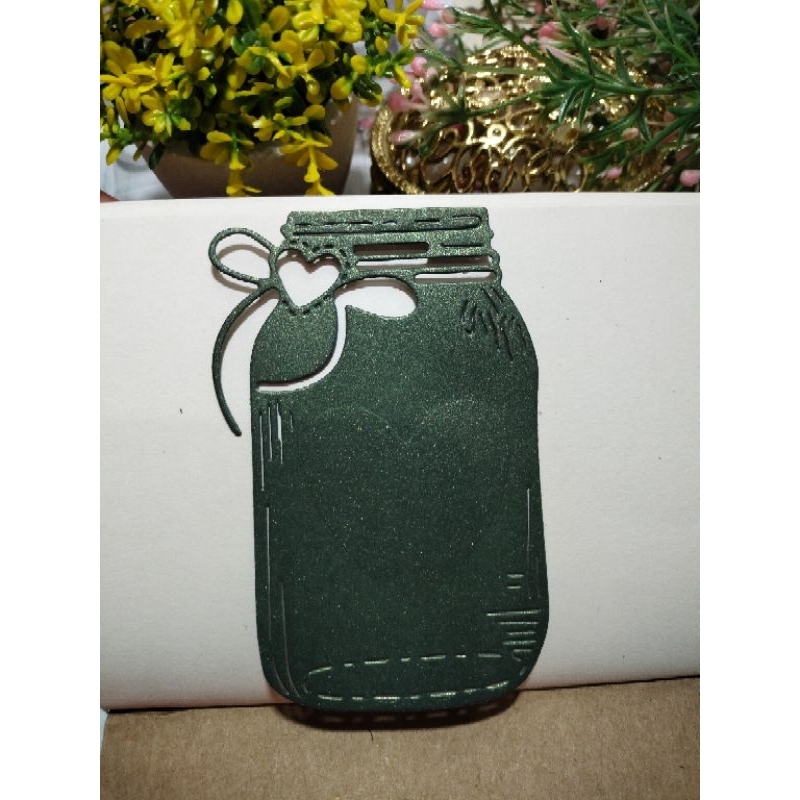 

jar toples botol Die cut, die cuts, diecut untuk journal journaling journals scrapbook warna pastel