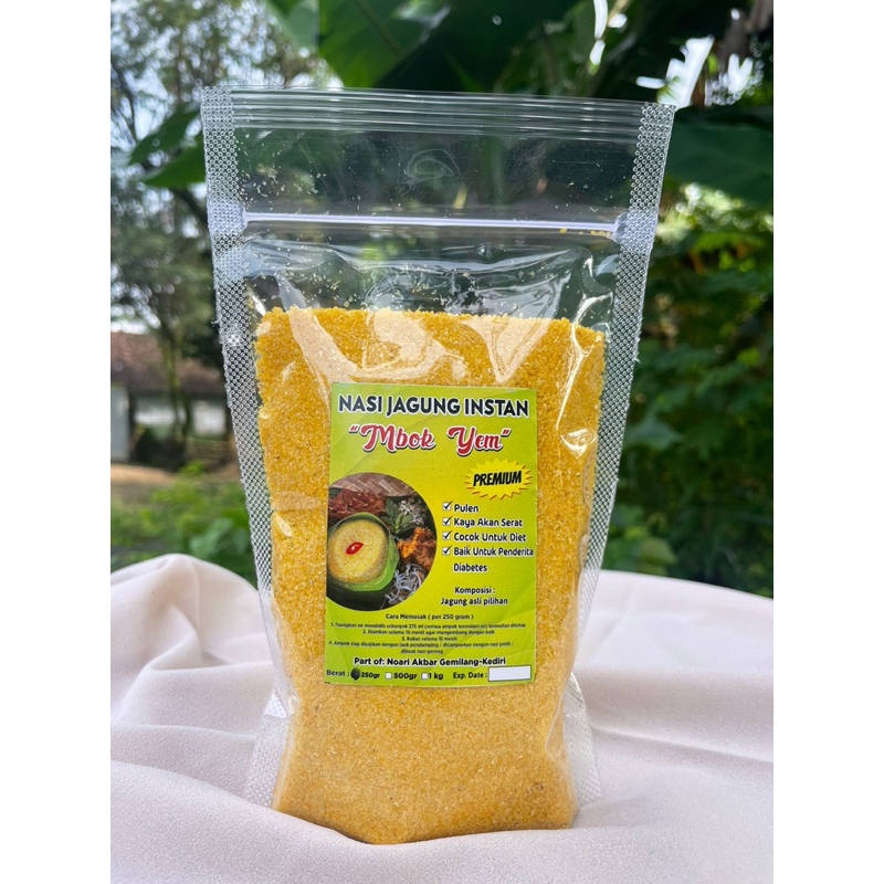 

Nasi Jagung Instan Ampok Mbok Yem 250gram