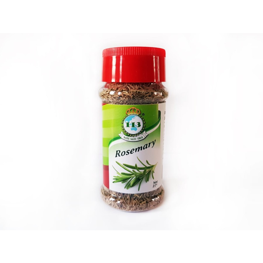 

113 "satu satu tiga" rosemary/ bumbu masak/ rempah rosmary 27g