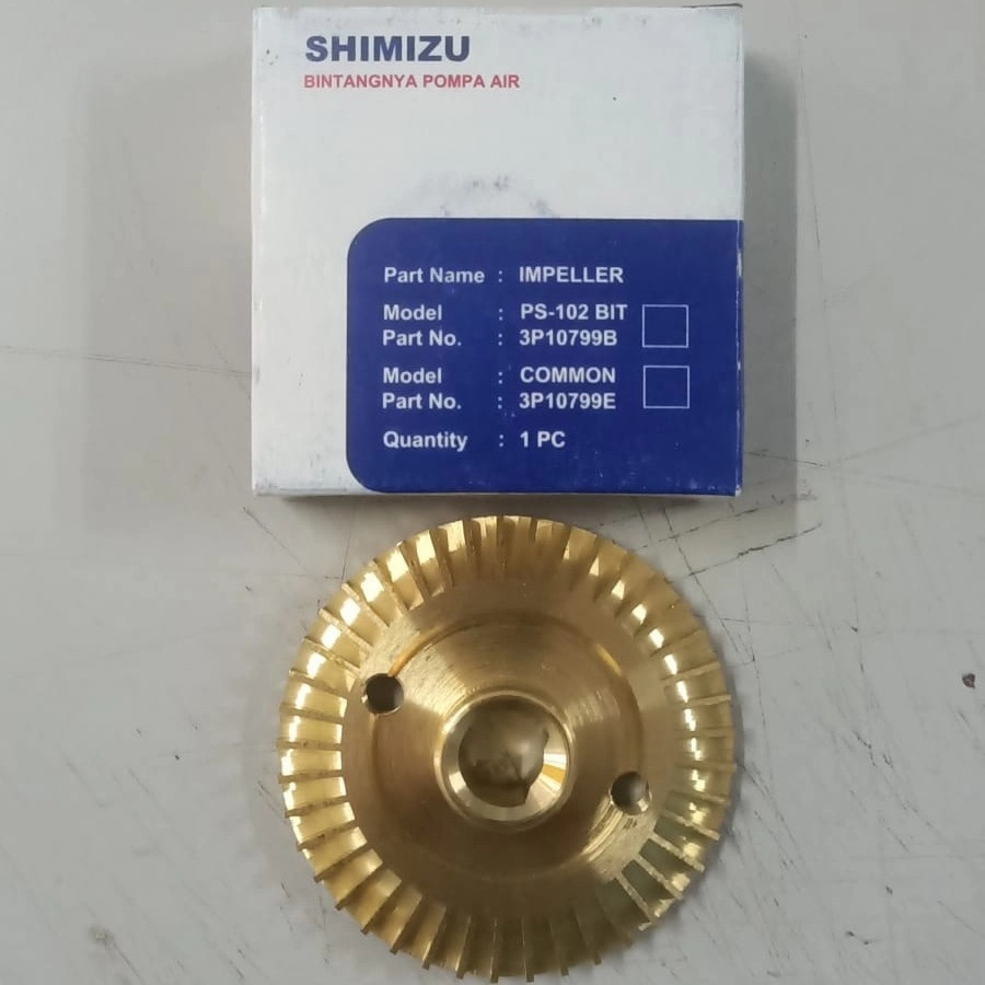 Shimizu Original - Impeller Shimizu PS 103 bit Impeller Shimizu PS 150 bit Sparepart Pompa Air Shimi