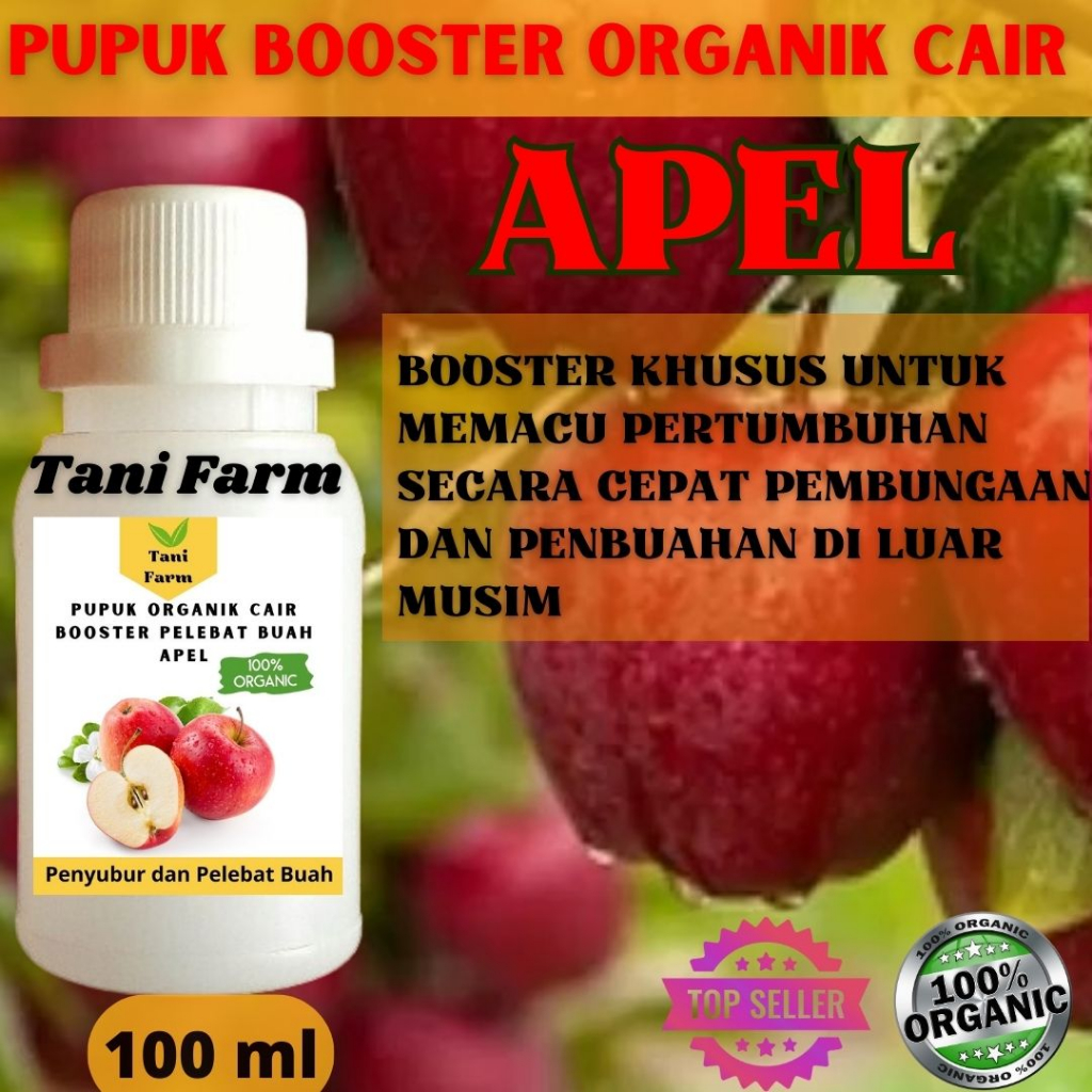 Pupuk Booster Buah Apel Pelebat Buah dan Anti Rontok / Pupuk Booster Apel / Pupuk Apel Agar Cepat Be