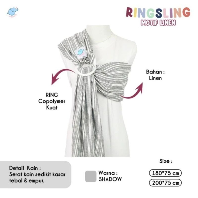Elephas - Gendongan Ring Sling