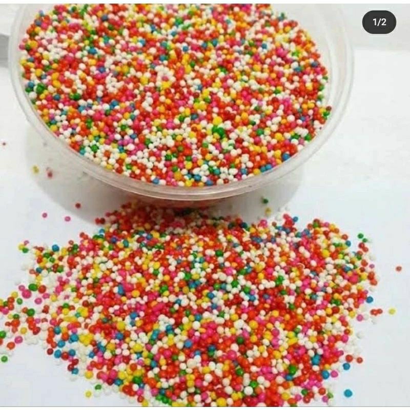 

Sprinkle permen pasir warna warni