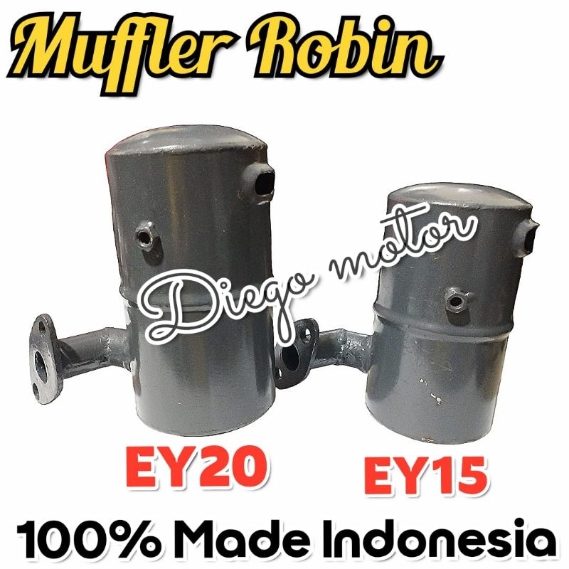 Muffler Knalpot Mesin penggerak Robin tipe EY15 3,5hp EY20 5Hp Lokal Murah