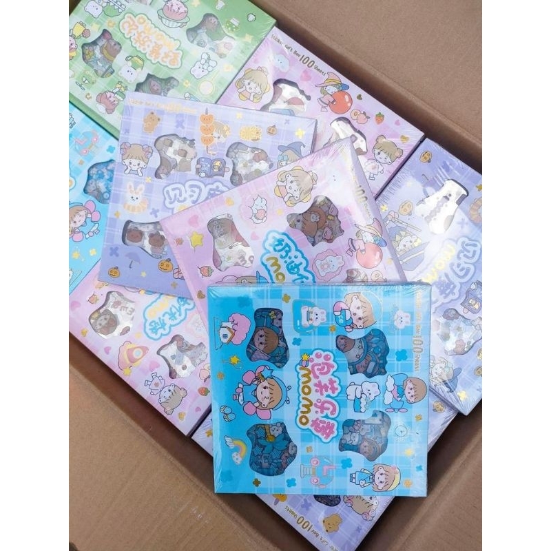 

STIKER MOMO 3D ISI 100 LEMBAR