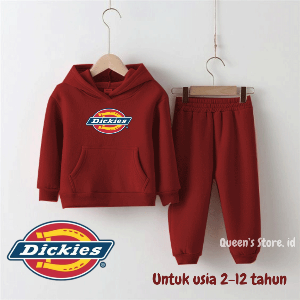 Setelan Hoodie Anak Laki-Laki / Perempuan Usia 2 3 4 5 6 7 8 9 10 11 12 Tahun Brand // Setelan Sweat