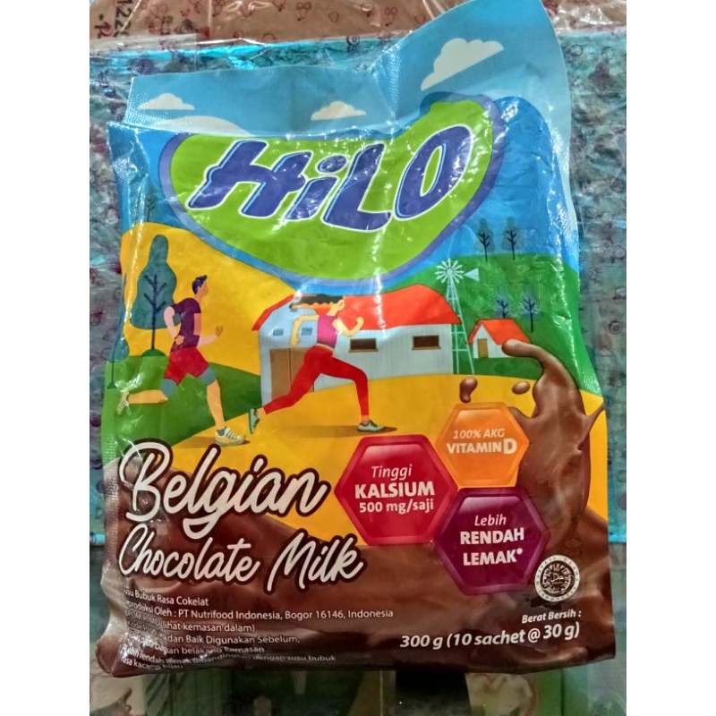 

HI LO BELGIAN CHOCOLATE MILK BAG 10X30GR