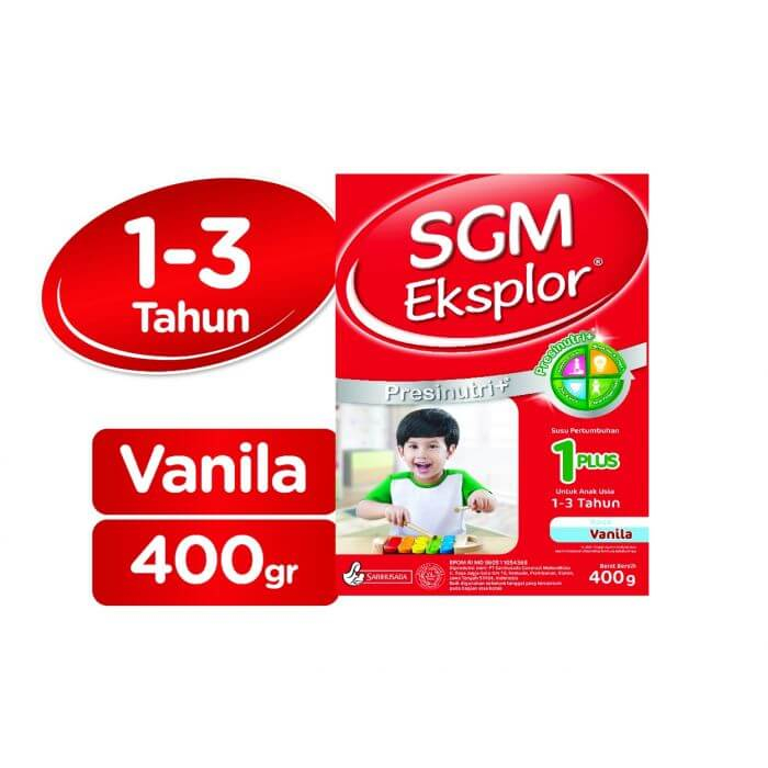 

SGM 1+ Comtinutri Usia 1-3 Tahun Rasa VANILA 400 Gram