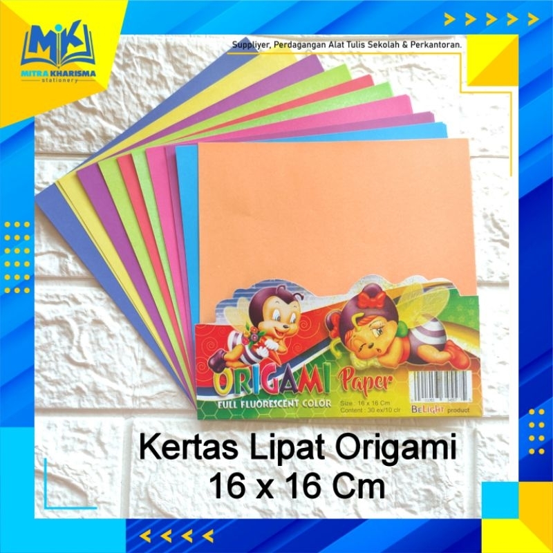 

Kertas Lipat Origami Belight (30 Lembar)