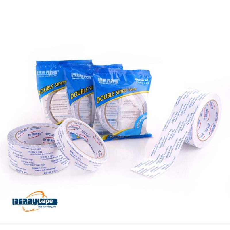 

1ROLL DOUBLE TAPE BERRY 12mm x 10y