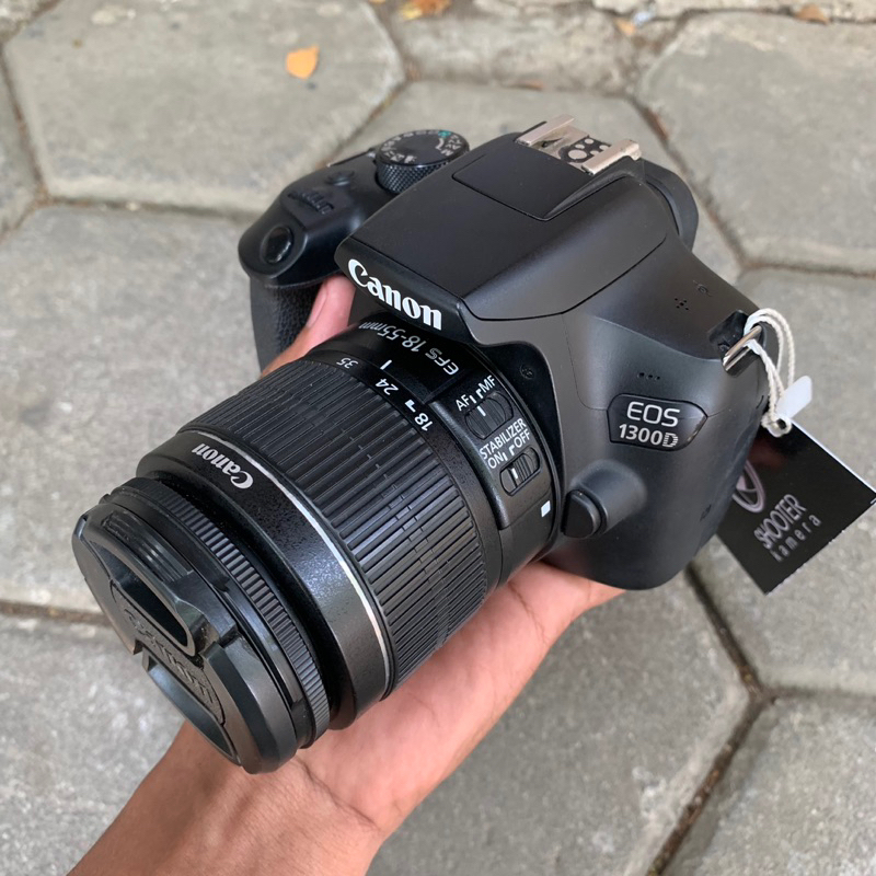 KAMERA CANON 1300D MULUSS (NO VIGNET) WIFI | KAMERA CANON 1300D WIFI