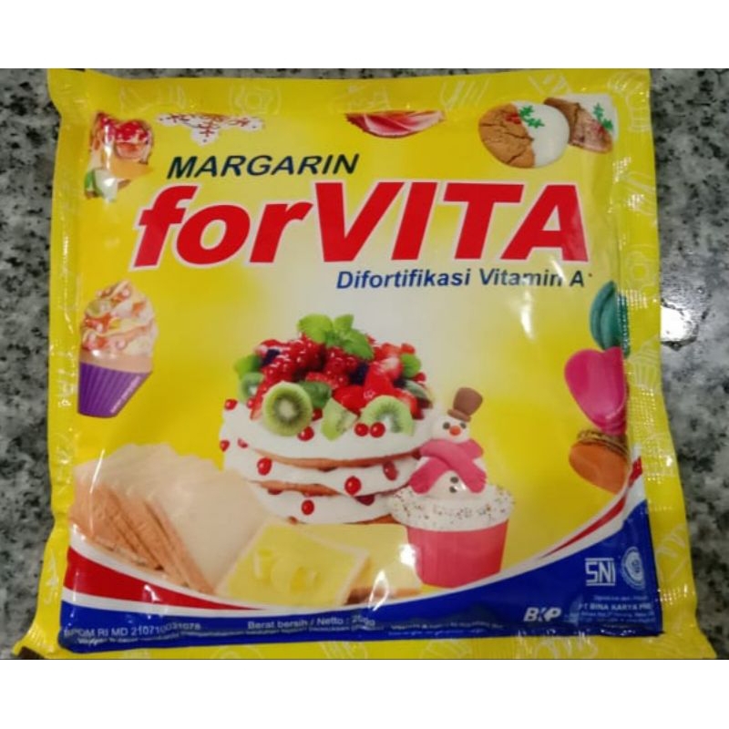 

Termurah !!! Margarin ForVITA (Sachet) 200 Gram