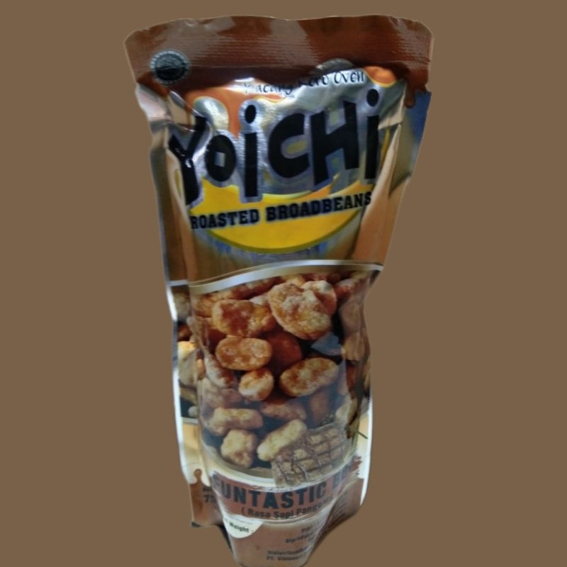 

YOICHI Kacang Koro Oven rasa Funtastic BBQ ( Sapi Panggang ) 75 gr