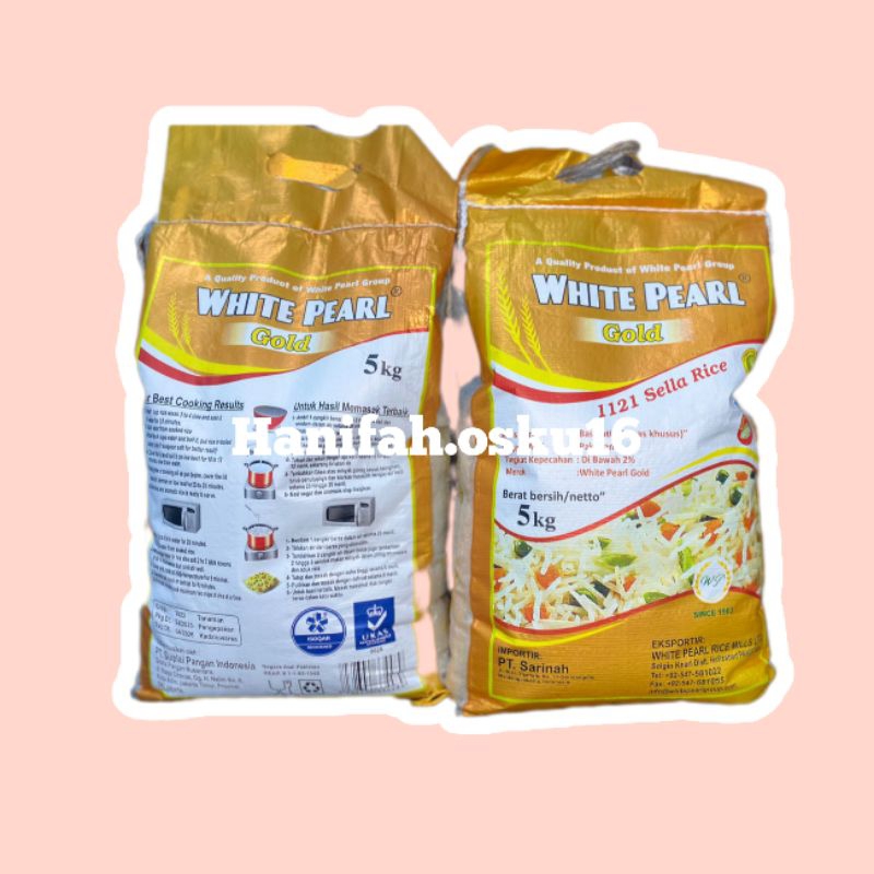 

BERAS BASMATI WHITE PEAR GOLD