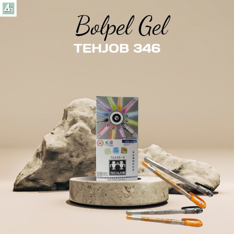 

pulpen gel techjob isi 1 pack