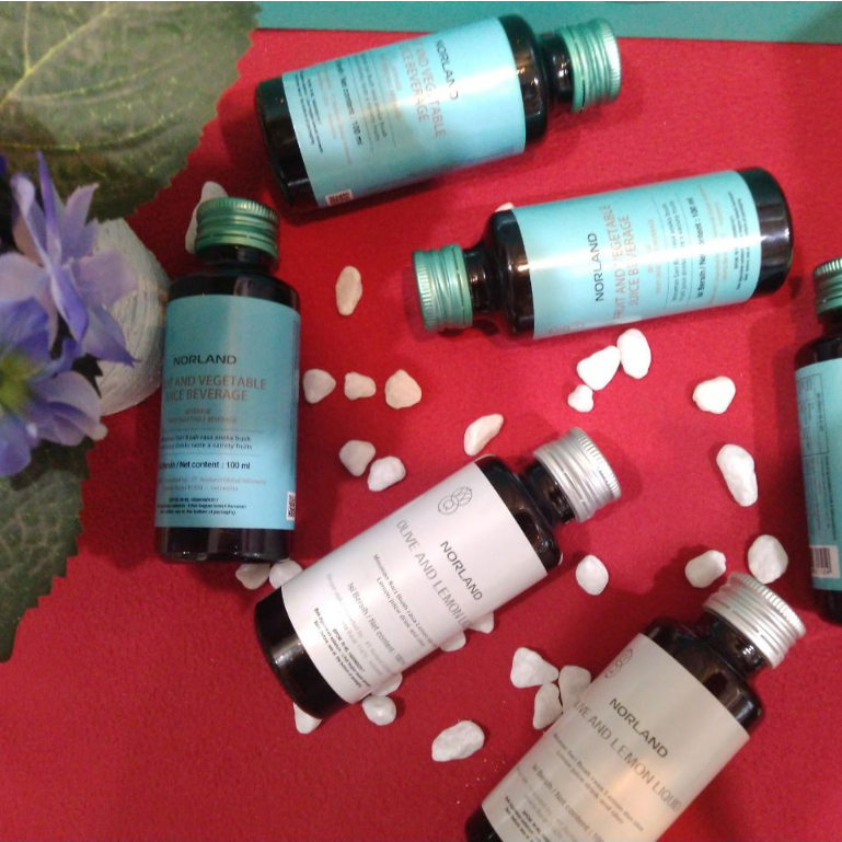 Norland WuQing Detox 16 Jam Buang Racun Tubuh Paket Isi 6 Botol