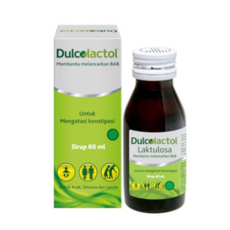 Dulcolaxtol syrup 60ml membantu melancarkan BAB untuk anak, dewasa, dan lansia